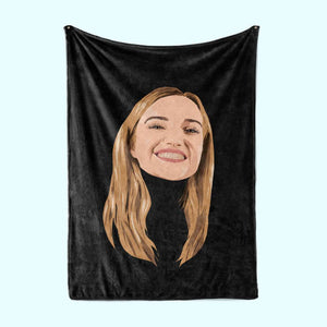 Personalized Face Blanket4